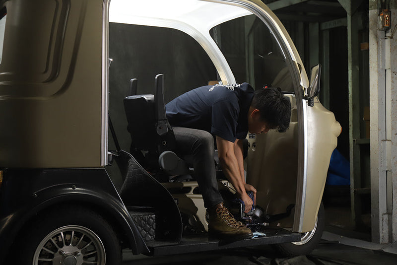 フットブレーキKIT(APtrikes125)の取り付け手順 ― 組み立てからホースの付け替えまで