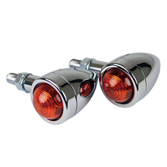 Speeder Turn Signal Chrome/Orange