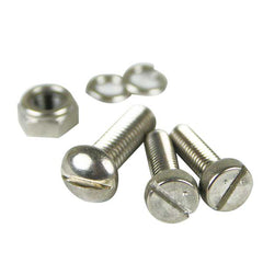 Stainless Slotted Screw Set for Chrome Lever