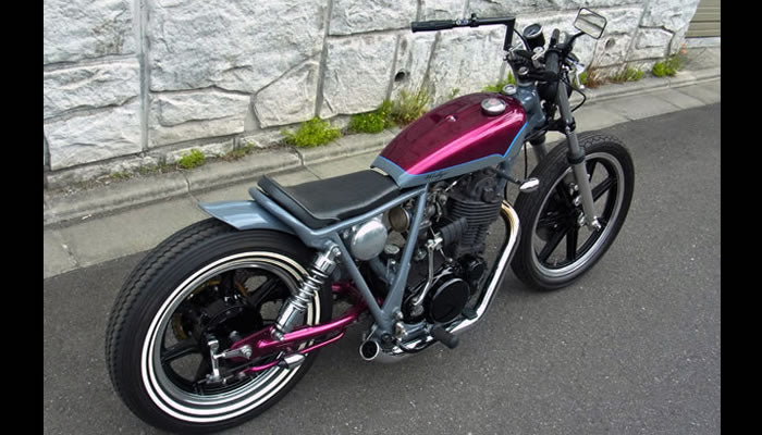 SR400/500 カスタム Wedge-paint-factory