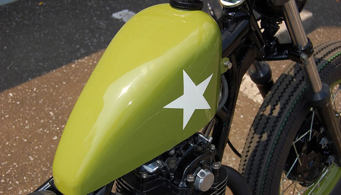 SR400/500 カスタム KICK-BACK