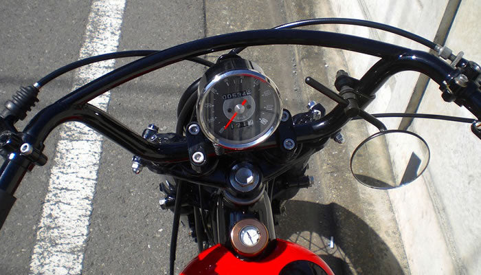 SR400/500 カスタム KICK-BACK