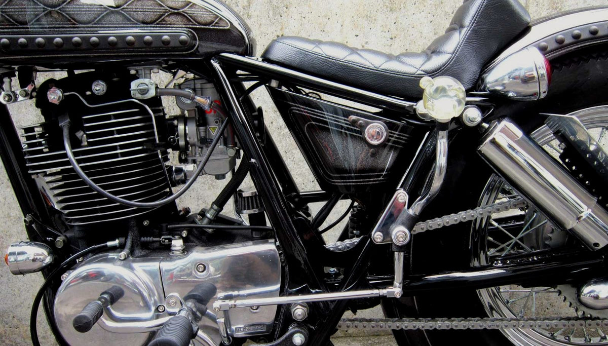 SR400/500 カスタム FLAKES