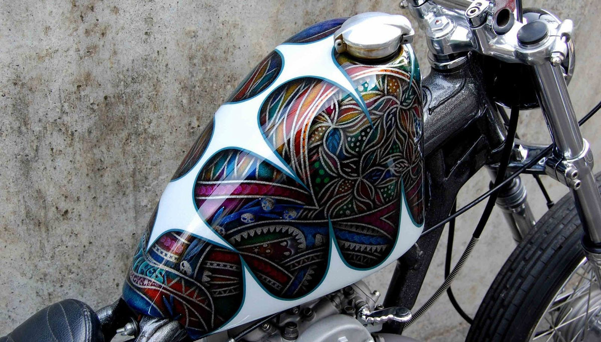 SR400/500 カスタム FLAKES