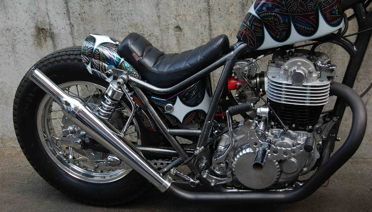 SR400/500 カスタム FLAKES