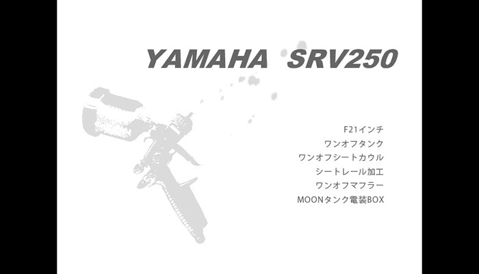 SRV250 カスタム Wedge-paint-factory