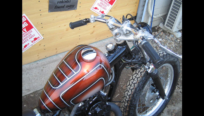 SR400/500 カスタム G-CLASSIC-custom-paint