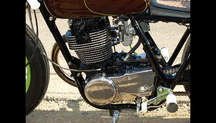SR400/500 カスタム G-CLASSIC-custom-paint