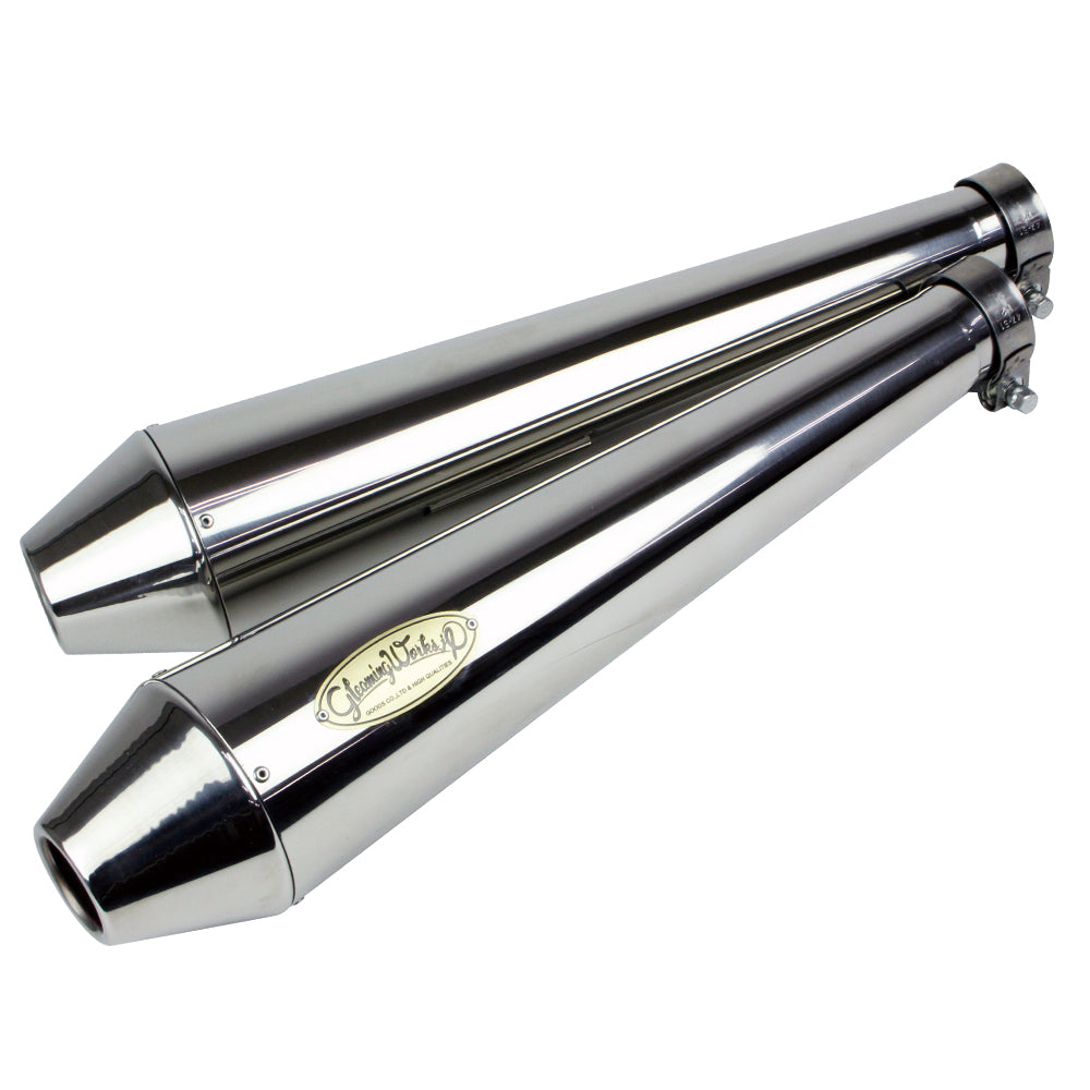 SHAKERS Slip-On Muffler XL ('04-'13) Polished