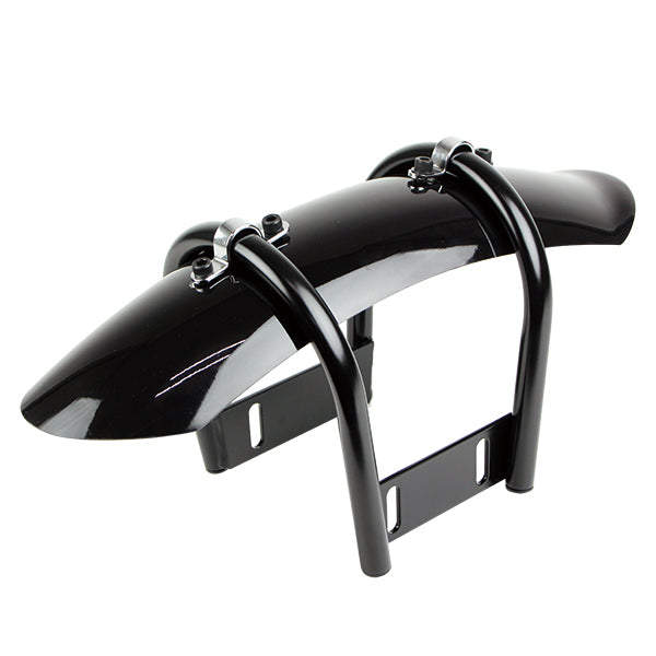 Pipework Front Fender Black XL/DYNA (39mm Narrow Glide)