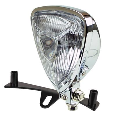 Triangle Headlight Kit Chrome /FTR223
