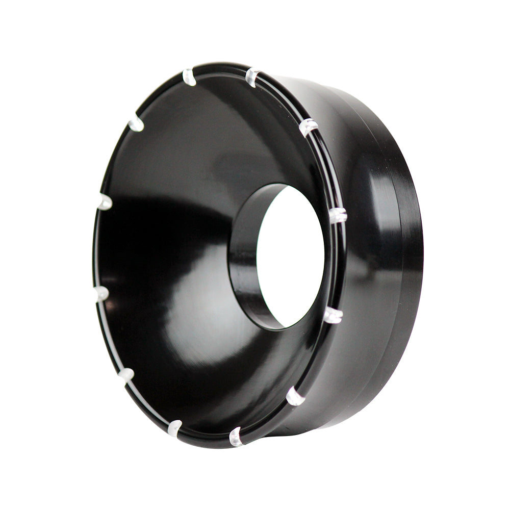 Billet Muffler End Flare Contrast