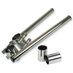 Clip-On Handlebars 22.2mm/φ33 Chrome