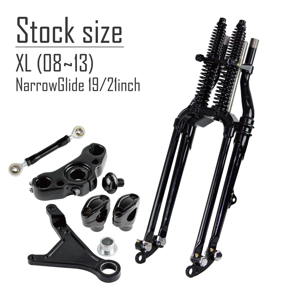 GW-74 Springer Fork Kit for XL ('08-'13) Narrow Glide Fork / for 19, 21 inch Stock Size