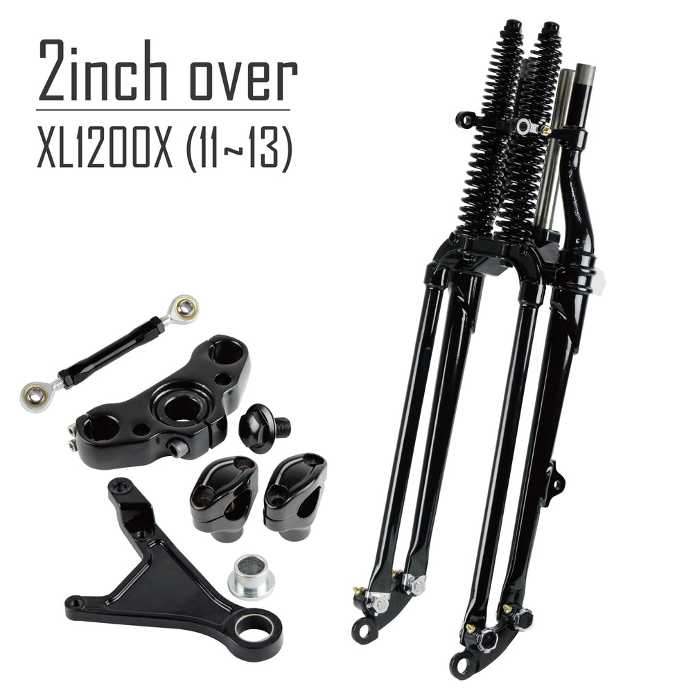 GW-74 Springer Fork Kit for XL1200X ('11-'13) 2 inch Oversize