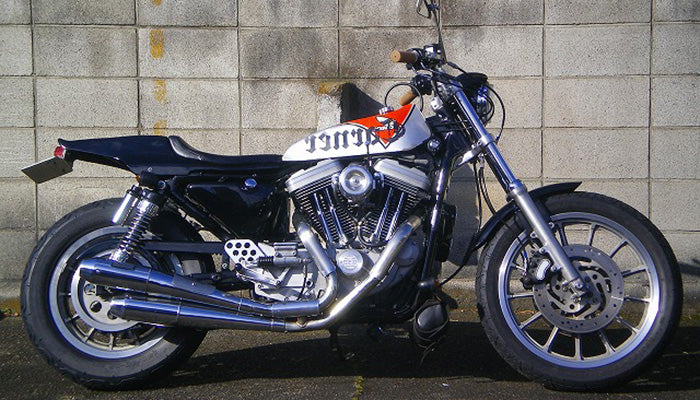 SPORTSTER カスタム LEFT-HAND-MOTOR-GARAGE