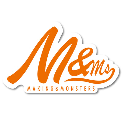 STICKER "M&Ms" White/Orange (M&Ms)