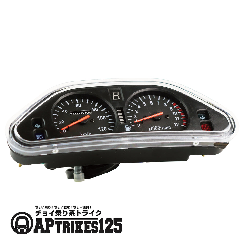 スピードメーター(APtrikes125)