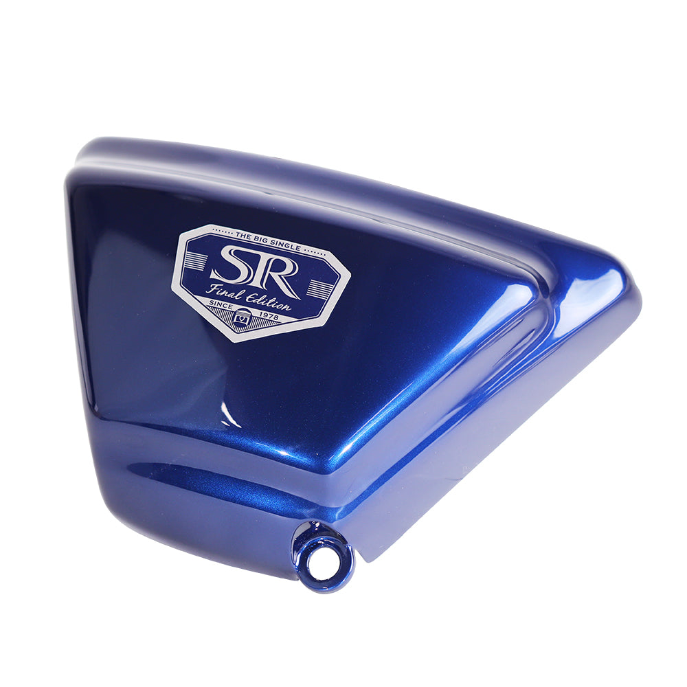 Built-In Side Cover (Right) SR400 ('09-Final) 2021 Blue Painted Finish