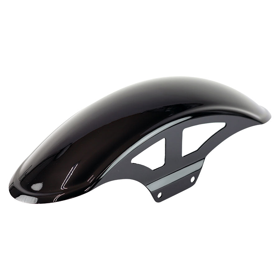 リブドソニックアーチフロントフェンダー RH975 ナイトスター 黒塗装品