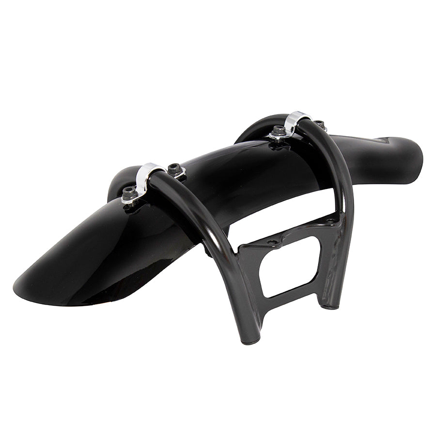 Pipework Front Fender Black Painted Finish TW200/225