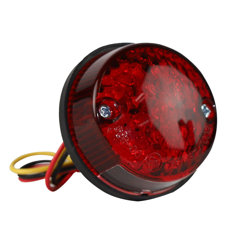 LED Round Taillight with License Plate Light (Lamp Only)