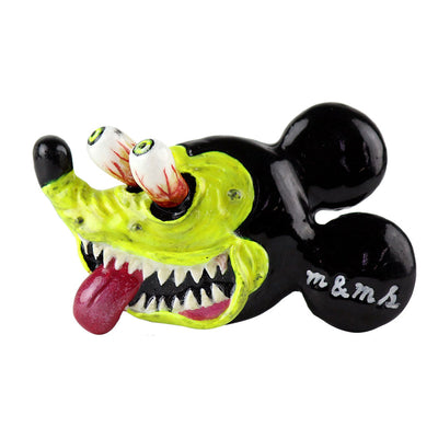 HIPPYMOUSE KeyHolder/Barretta Smelly Yellow (M&Ms)