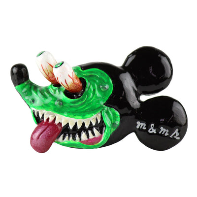 HIPPYMOUSE KeyHolder/Barretta Monster Green (M&Ms)