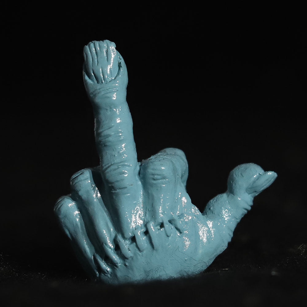 FXXK! HANDSIGN VALVE CAP /CC110 Puko Blue (M&Ms)