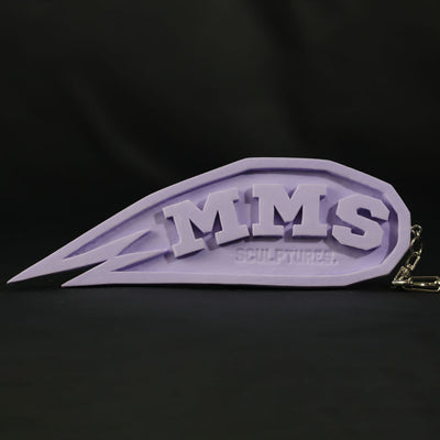 MMS EMBLEM KEYHOLDER - スモーキーパープル (M&Ms)