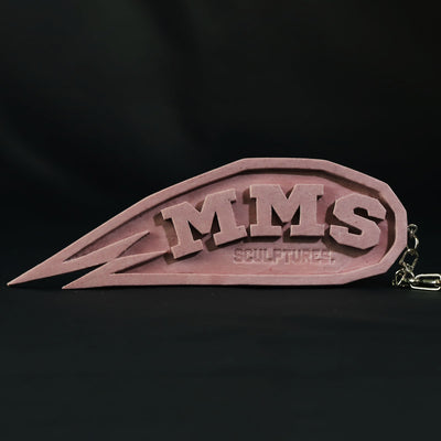 MMS EMBLEM KEYHOLDER - Cocoa Brown (M&Ms)