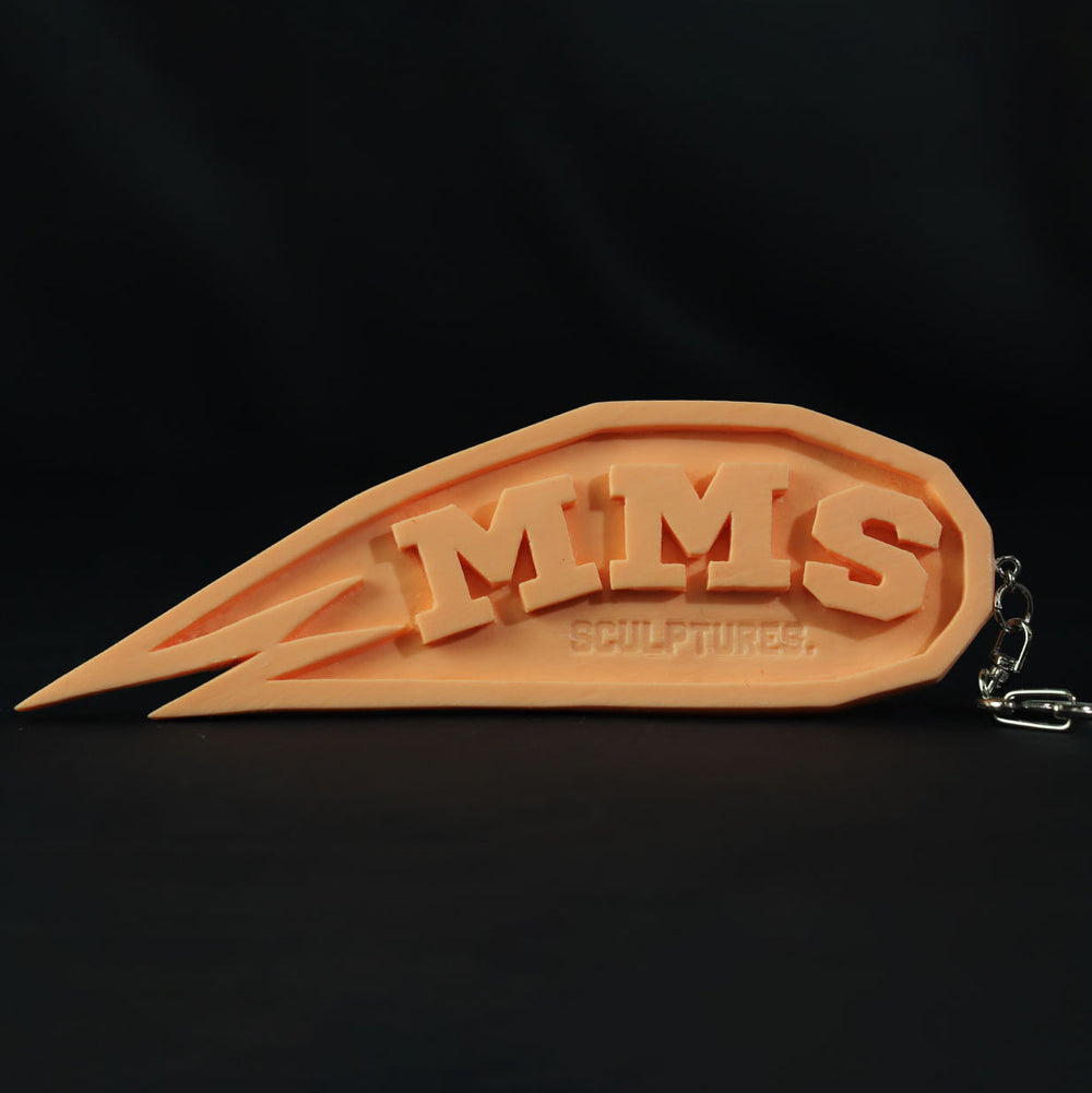 MMS EMBLEM KEYHOLDER - Fine Orange (M&Ms)