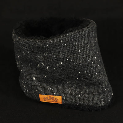 ROBIN NECK WARMER /ネップツイード&ブラックファー (M&Ms)