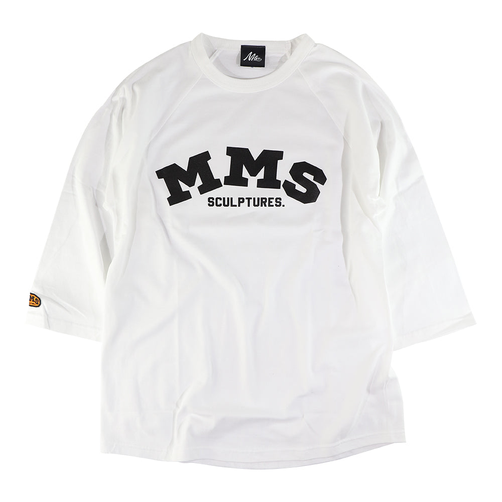 MMS RAGLAN! 3/4 SLEEVE /ホワイト /L-size (M&Ms)