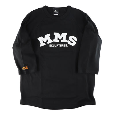 MMS RAGLAN! 3/4 SLEEVE /ブラック /L-size (M&Ms)
