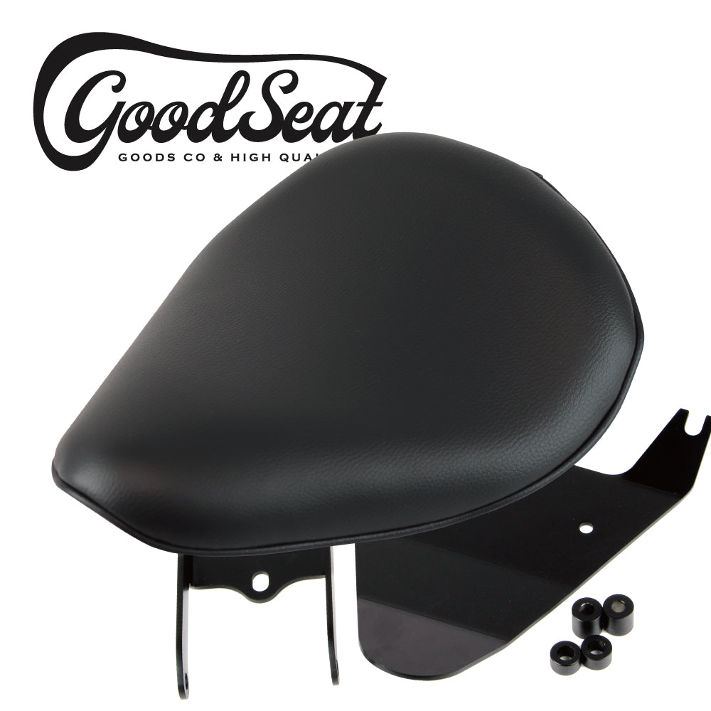GOODSEAT "SADDLE" Smooth (BLACK) Kit for Sportster ('10-'22)