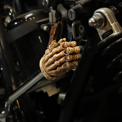PRAY OR NOT SHIFTKNOB - ブラウン(M10-1.25) (M&Ms)