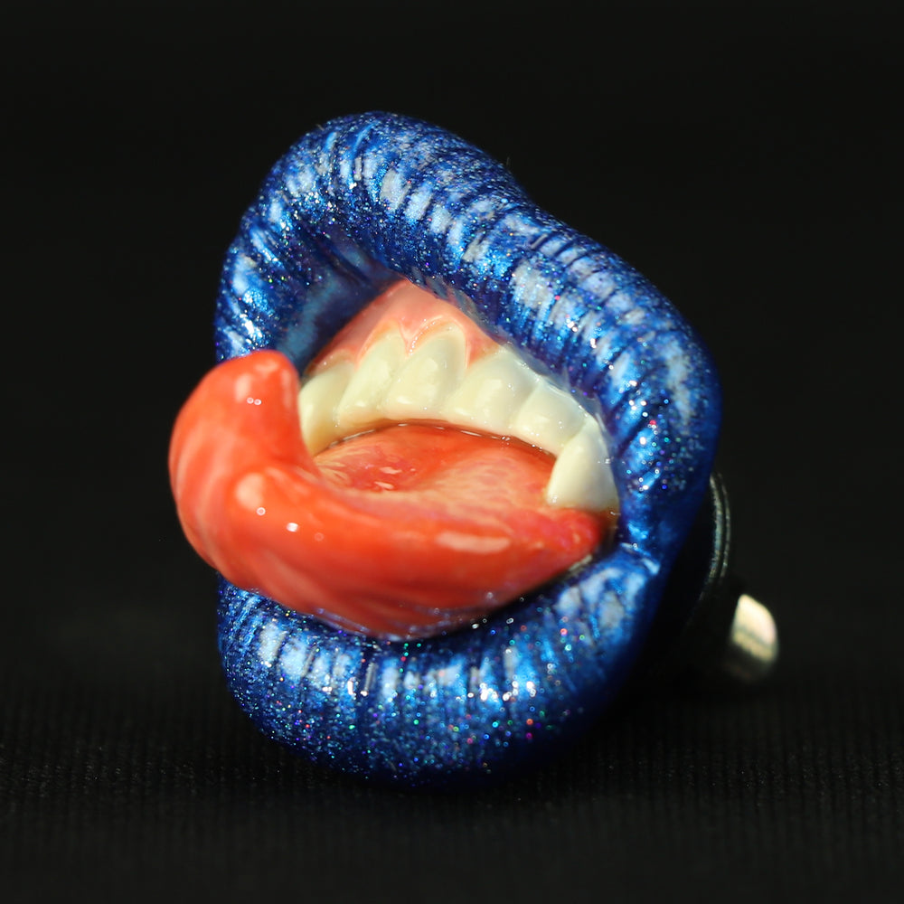 BRATTY LIP NumberBolt /Split tongue /Burlesque Blue (M&Ms)
