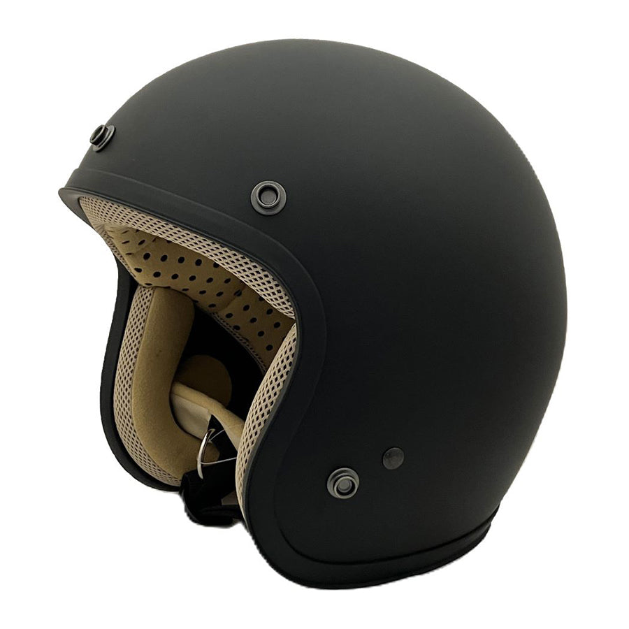 JET-D HELMET / MATTEBLACK (Mサイズ)