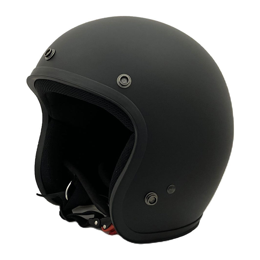 JET-D HELMET / MATTEBLACK (L-size)
