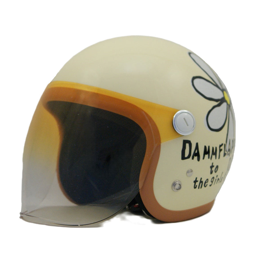 FLOWER HELMET / PEARL IVORY