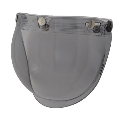 LOCKIN ANTI-FOG Flip-Up Bubble Shield / LIGHT SMOKE