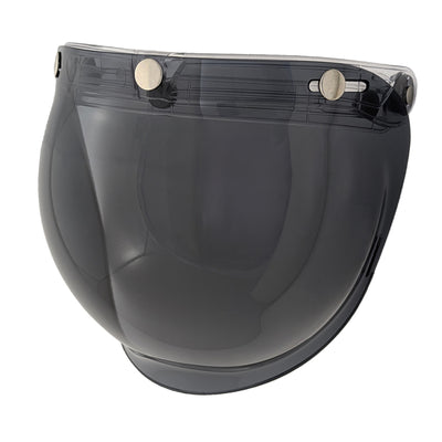 LOCKIN ANTI-FOG Flip-Up Bubble Shield / SMOKE