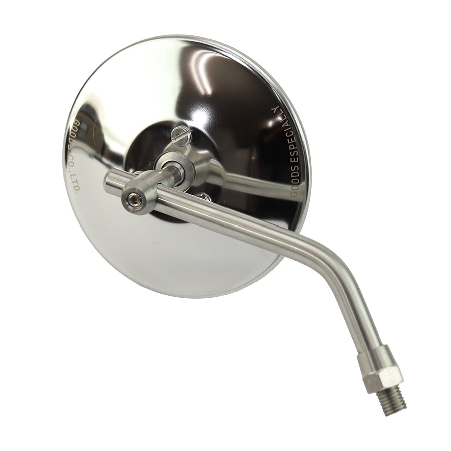 GOODS ESPECIALLY MIRROR - Stainless 4 inch (SHORT) Polished Right-Hand Thread