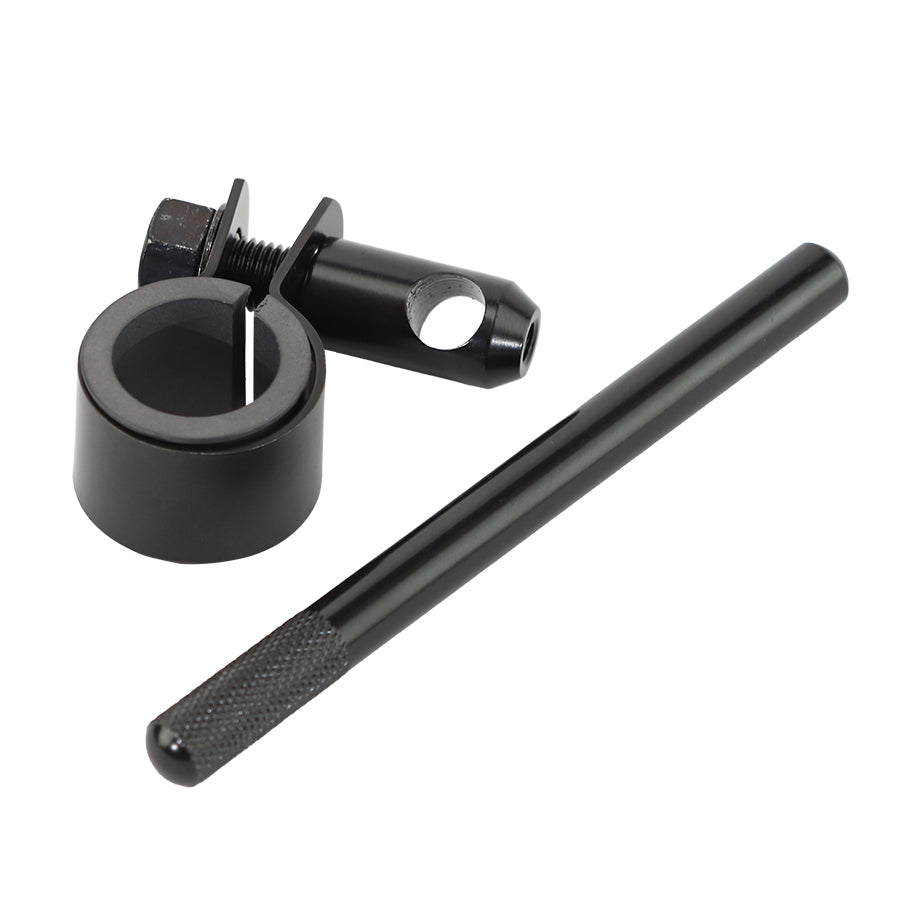 GOODS ESPECIALLY MIRROR - Stainless (Clamp Kit Only) for 25.4mm Handlebar Black