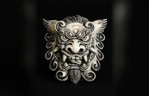 Shishi Komainu License Plate Bolts
