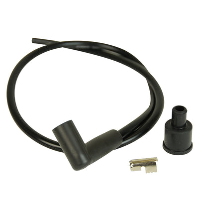 Plug Cap & 26" Wire SET Black