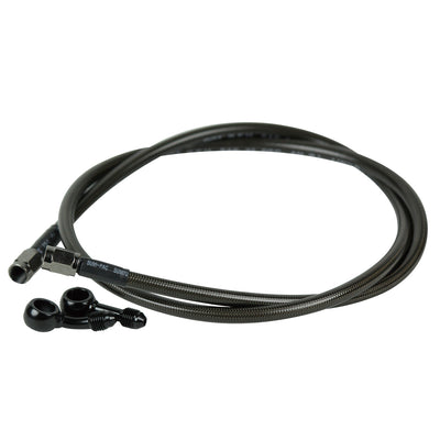 Brake Hose Black 1000mm 0°-35°