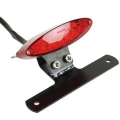 LED Oval Taillight Red Lens 250TR Kit