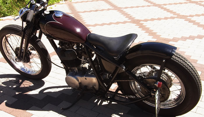 SR400/500 カスタム GREED-motorcycle